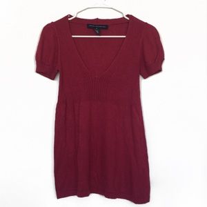 French Connection Knit Short Sleeve Sweater Top – Size Small